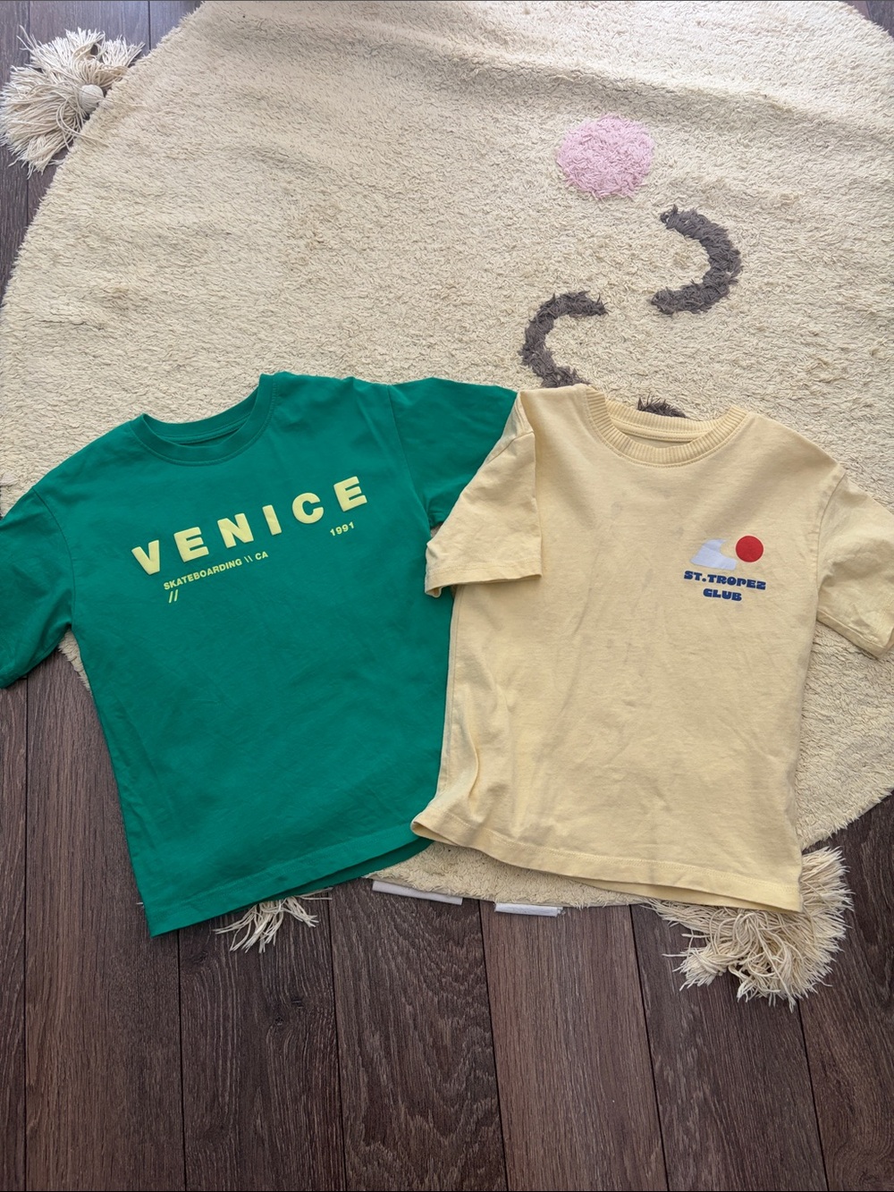 H&M Green Venice Graphic Tee for Kids